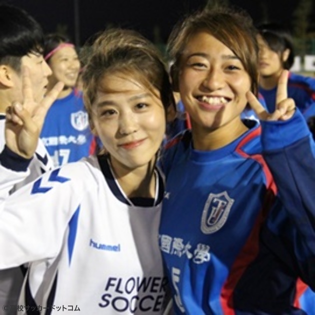 東京国際大女子サッカー部 韓国選抜に6 0で勝利 国際交流を終える コラム 高校サッカードットコム