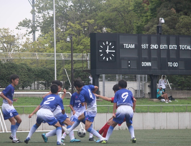 日大鶴ヶ丘、工学院大附を1-0で下し2年ぶり2次T進出へ