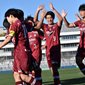 ヴィッセル神戸U-15、3-0でセレッソ大阪U-15に勝利