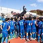 一時停止試合となった決勝は明桜が秋田商に競り勝ち2年ぶりに全国へ