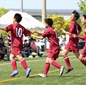 慌てずに自分たちのサッカーを展開し続けた嘉穂東が豊国学園に逆転勝利