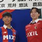 昌平MF荒井悠汰とDF津久井佳祐が内定記者会見！プロ入りへの想いを語る