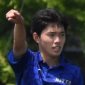 日体大柏DF古金谷悠太「ずっと押し込んでいた中で点が取れなかったが、自分が決められて良かった」