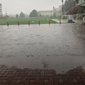 選手権東京1次予選ブロック決勝、降雨の影響により中断＆試合開始遅延が発生　