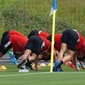 国内キャンプ中のU-18日本代表候補が韓国大学選抜とトレーニングマッチに臨む