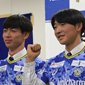 帝京DF梅木怜＆FW横山夢樹のFC今治入団記者会見「この3年間は本当に良かった」