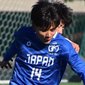 日本高校サッカー選抜FW山野春太「絶対に決めてチームを勝たせたい」