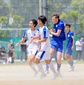 こぼれ球を逃さず先制した荏田が横浜清陵を零封、ブロック決勝へ