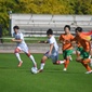 勝負強さを見せ、セットプレーから2得点　流経大柏が追いすがる八千代を振り切って3-2で勝利し準決勝進出