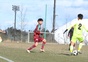 尚志MF岡野楽央(2年)はボランチだったが積極的にゴール前に顔を出し、2得点に絡む活躍