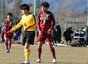 U-17日本高校選抜に選出された尚志FW矢崎レイス(2年)はPKを獲得し、1ゴール